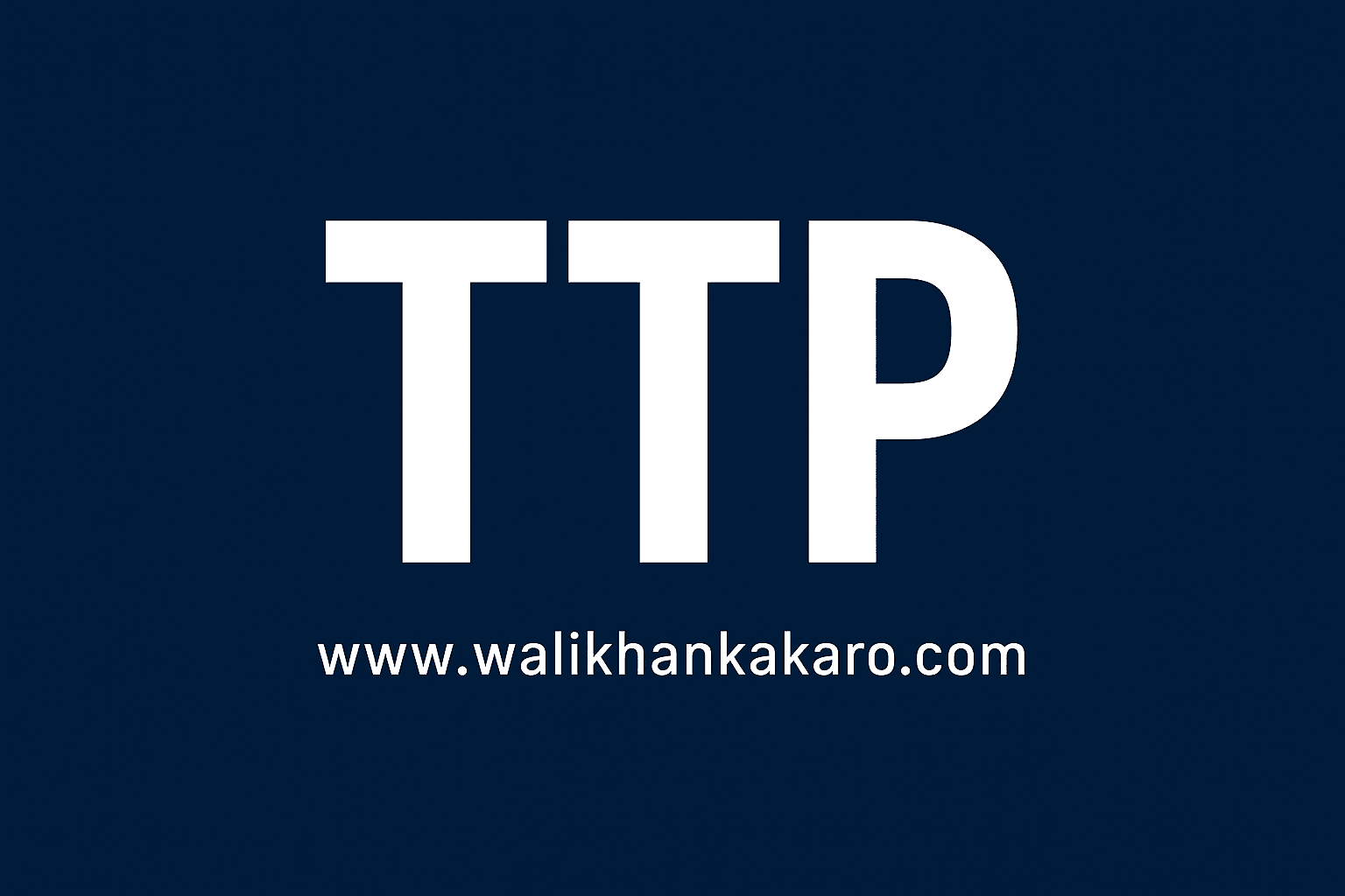 Tehrik-i-Taliban Pakistan TTP