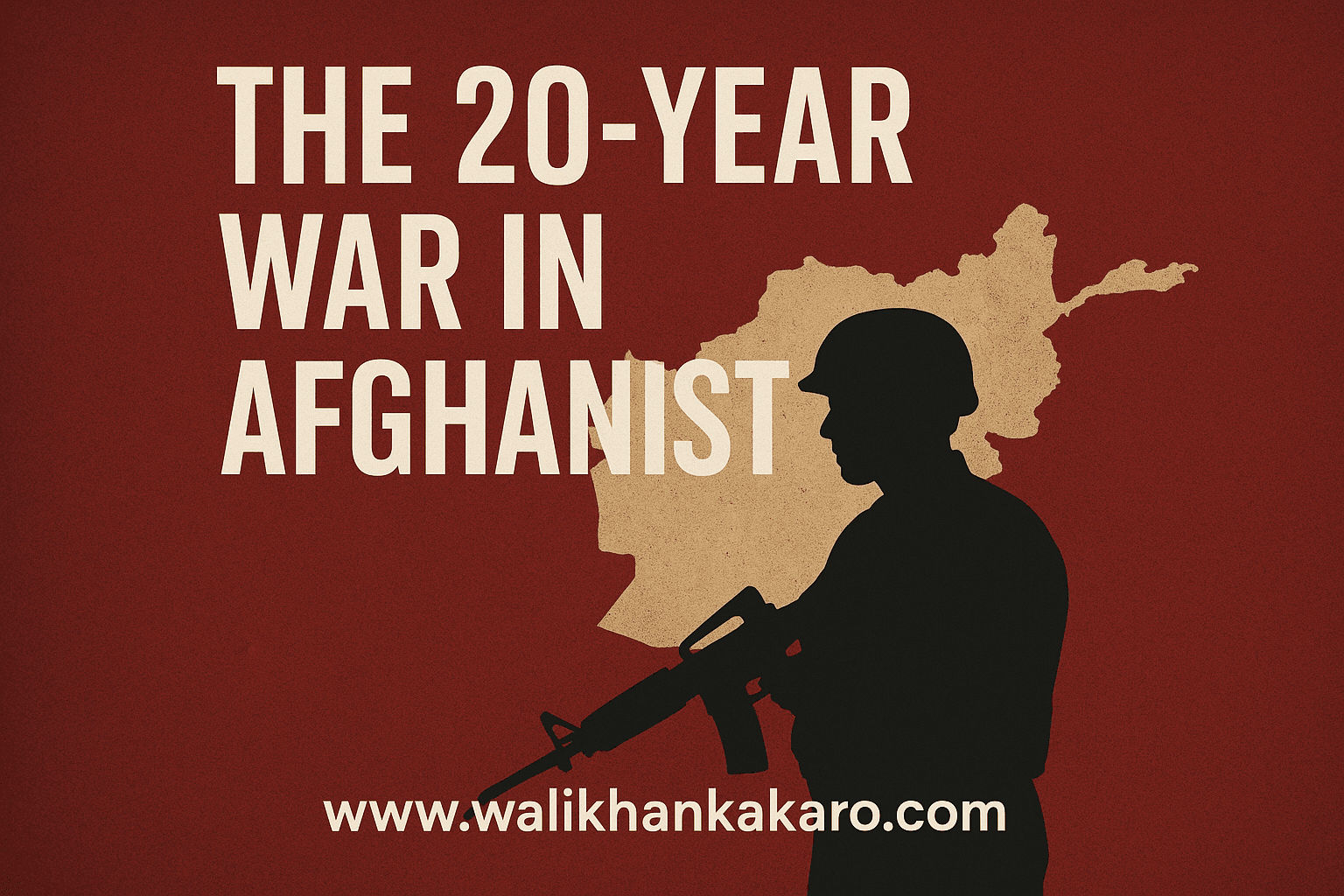 The 20-year war in Afghanistan