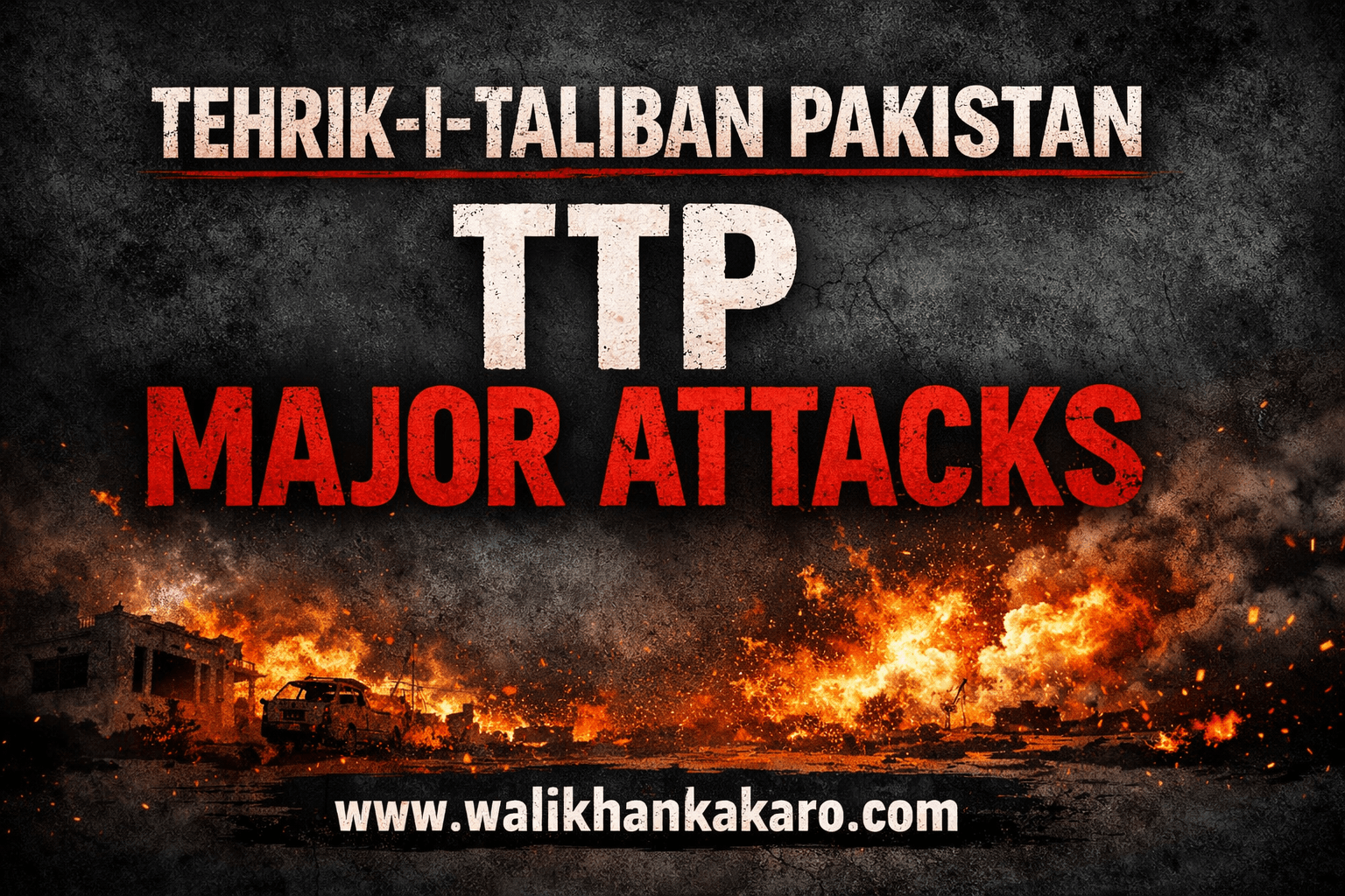 Tehrik-i-Taliban Pakistan TTP major attacks