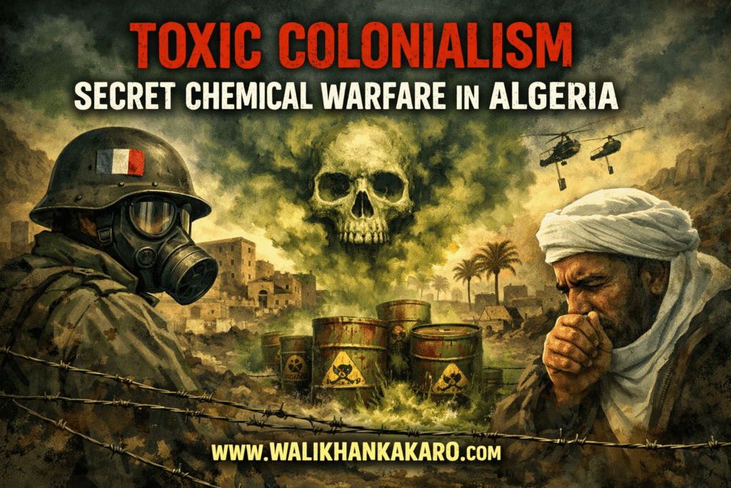 Toxic Colonialism Secret Chemical Warfare In Algeria