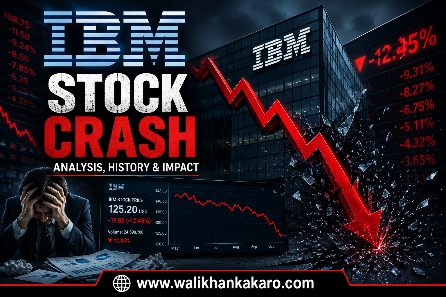 IBM stock crash