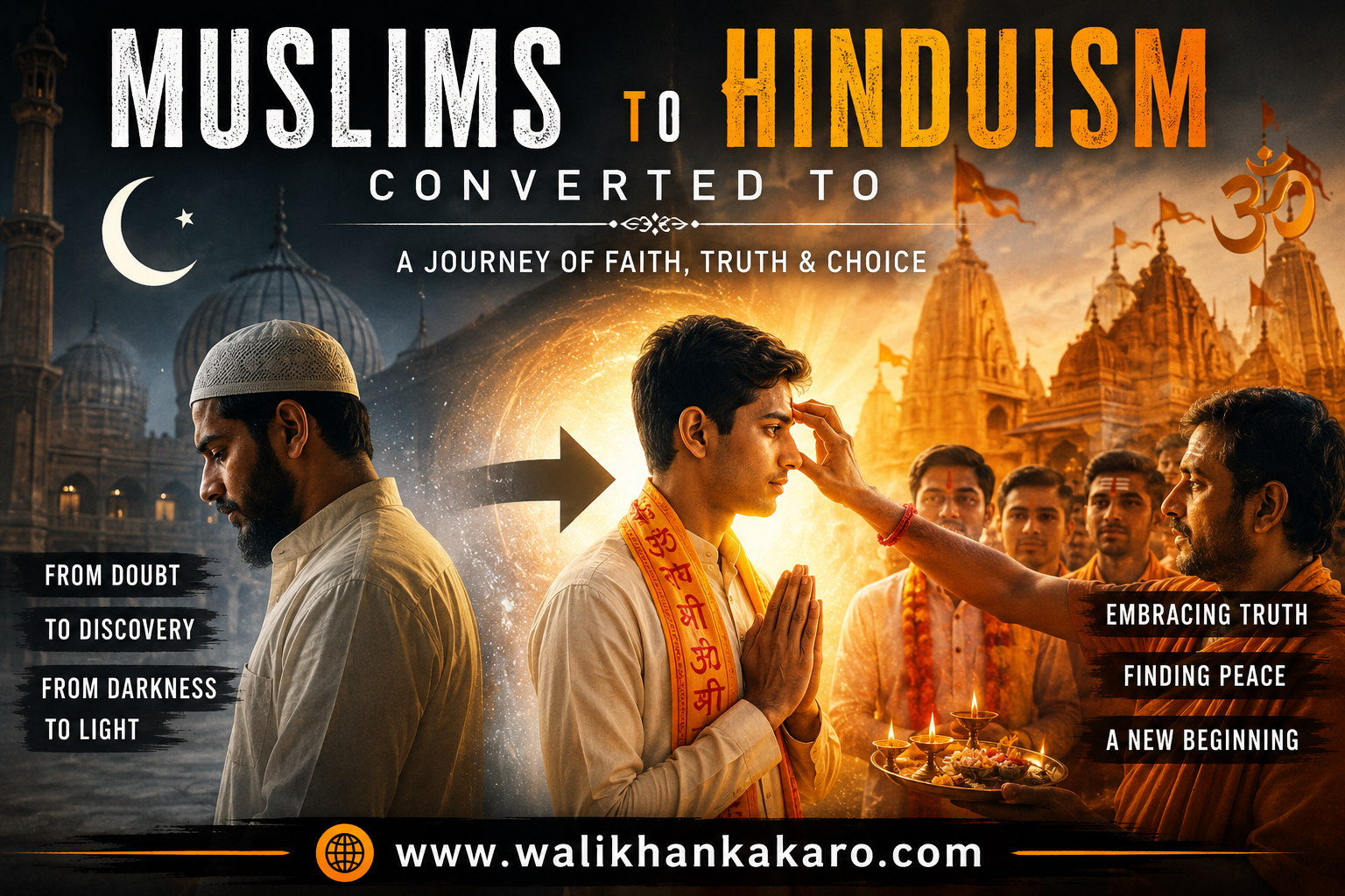 Muslims converted to Hinduism