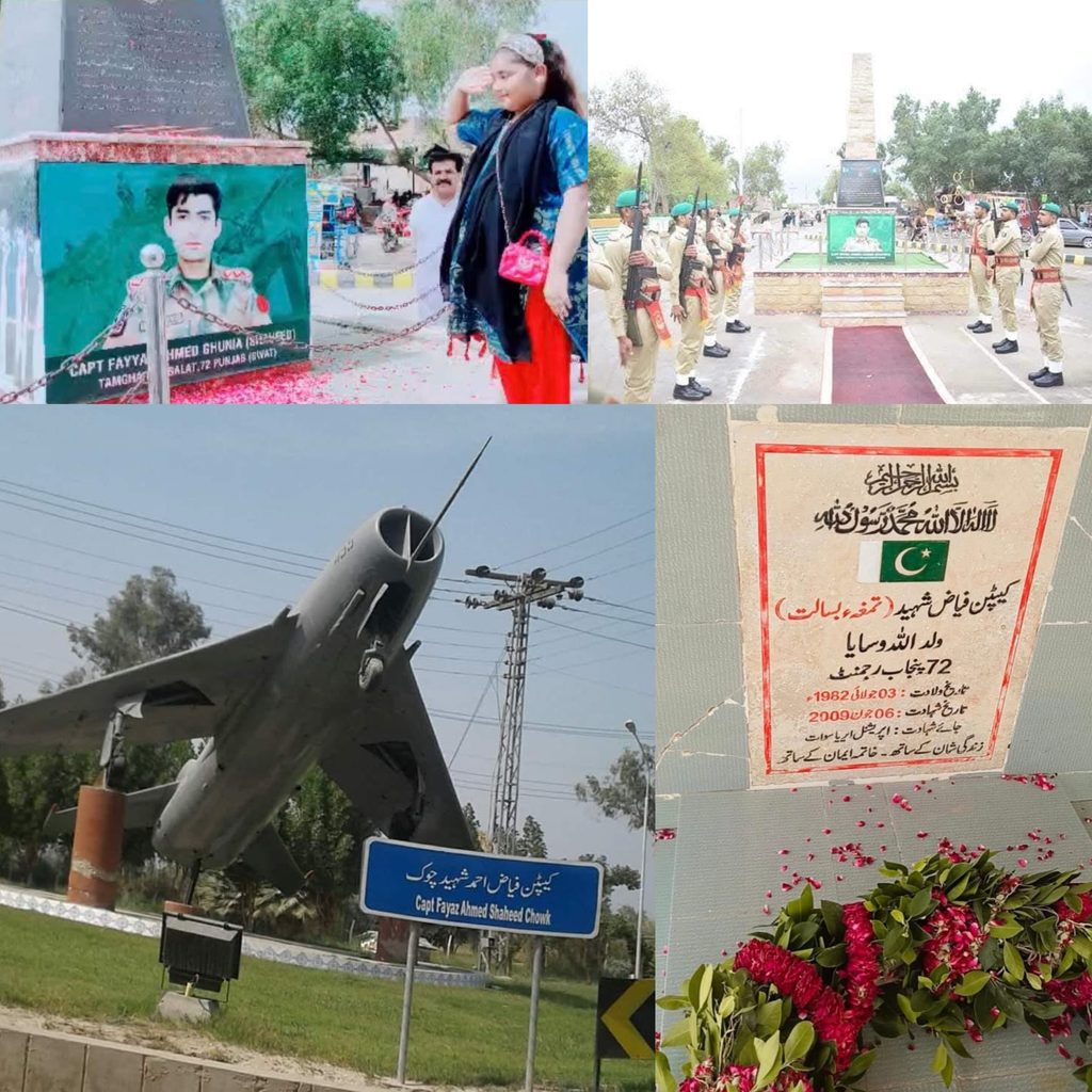 Captain Fayyaz Ahmad was killed by the TTP in Swat in 2009 8
