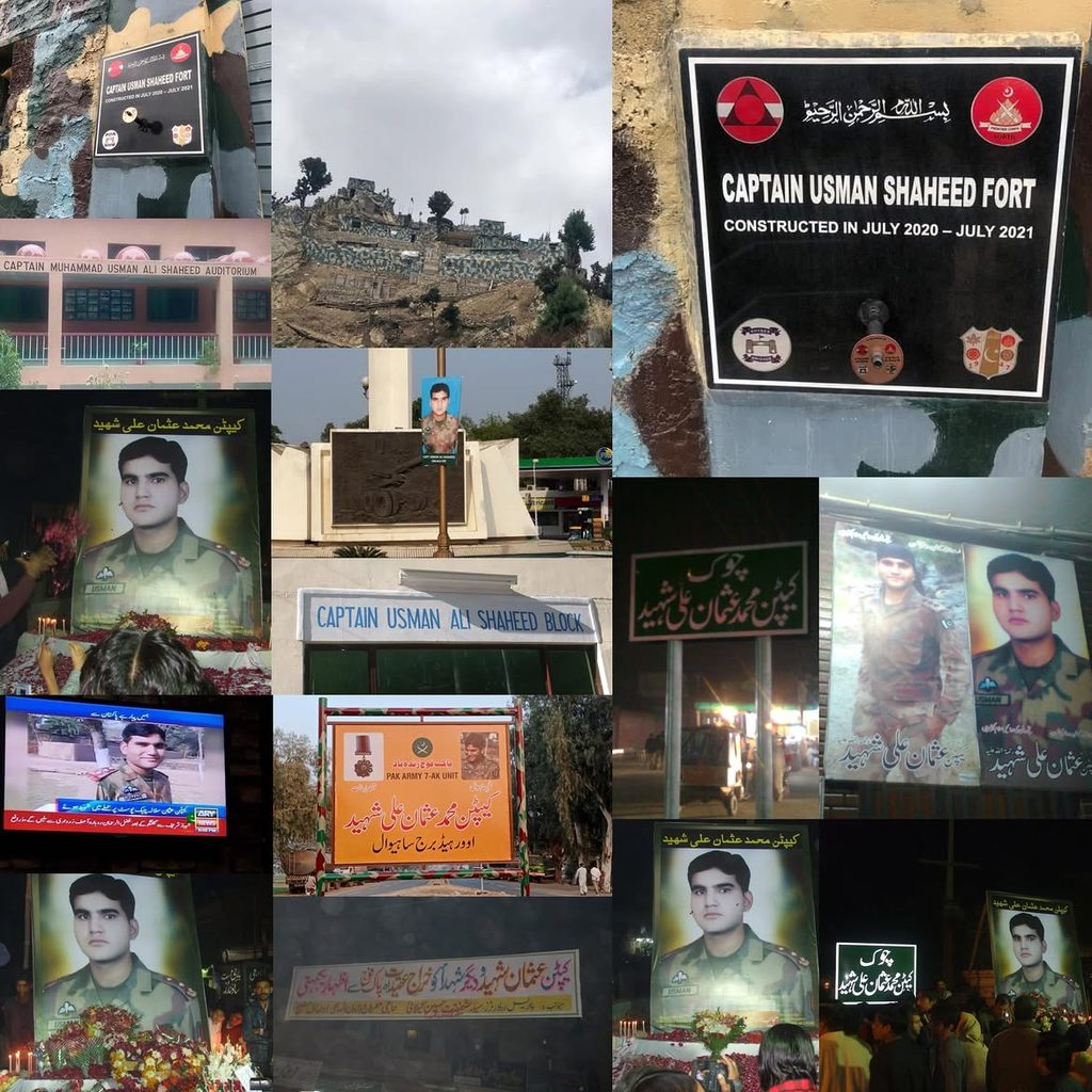 Captain Usman Ali was killed in a NATO airstrike at Salala Check Post in 2011 13