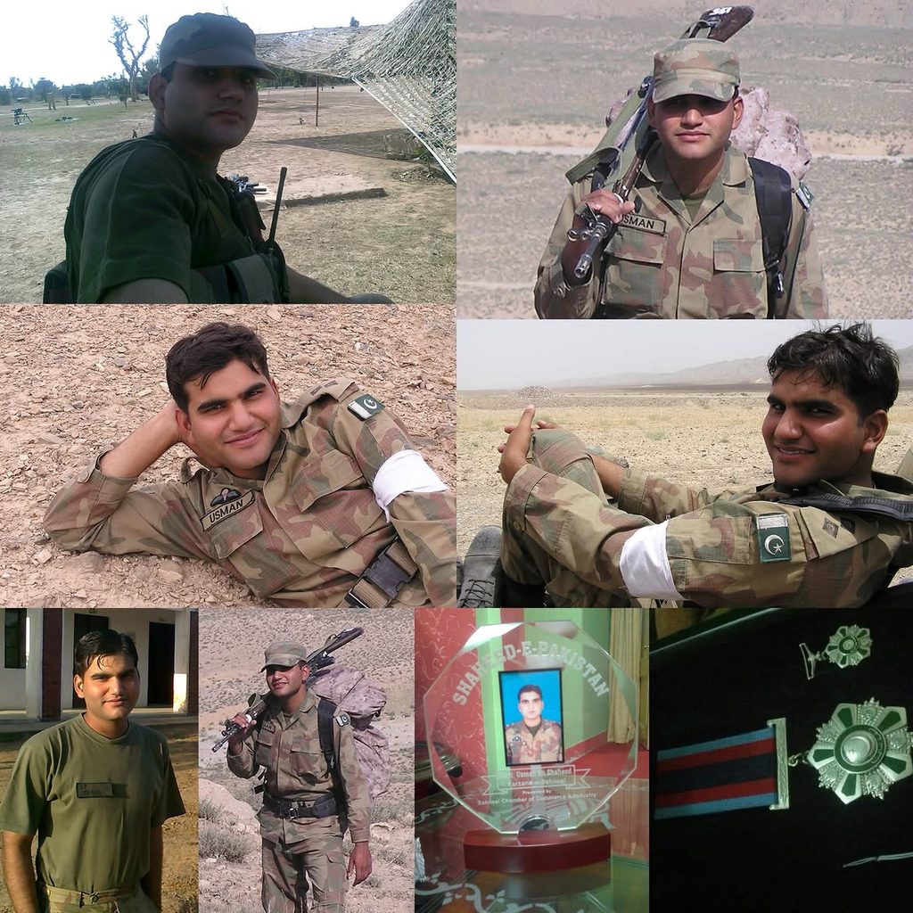 Captain Usman Ali was killed in a NATO airstrike at Salala Check Post in 2011 6