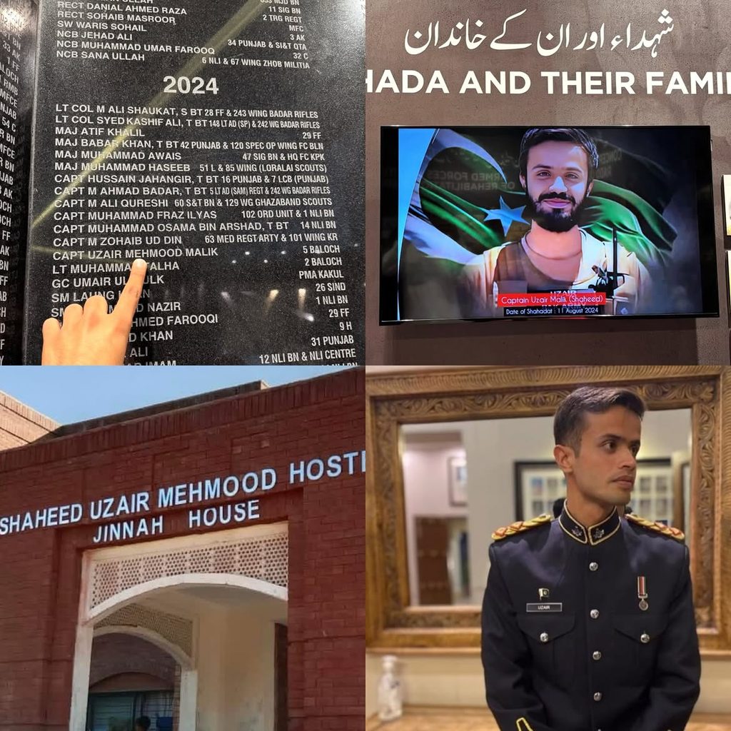 Captain Uzair Mehmood Malik was killed in the Tirah Valley by the TTP in 2024 12