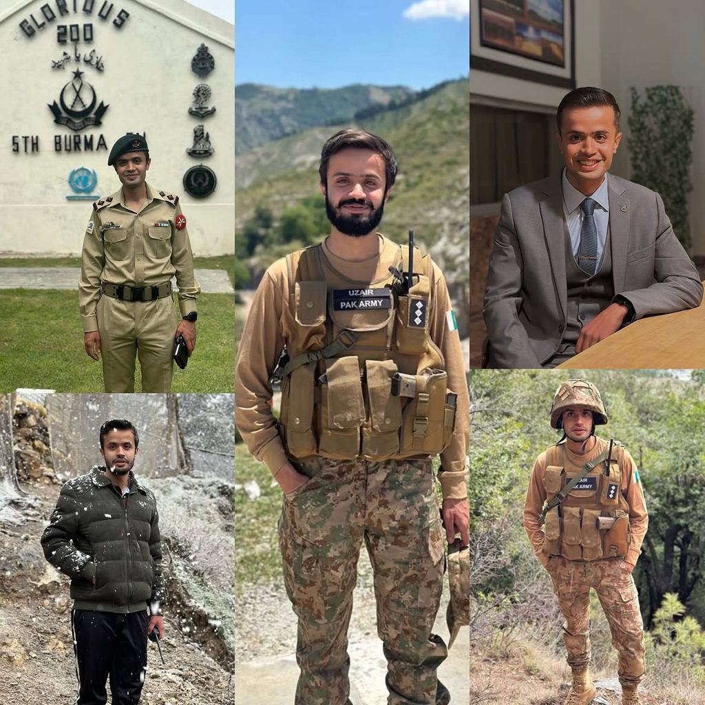 Captain Uzair Mehmood Malik was killed in the Tirah Valley by the TTP in 2024 15