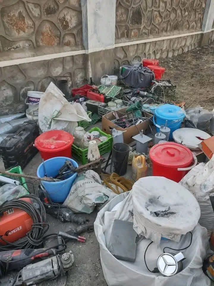 GDI Seized Weapons from Juma Khan Fatah 2