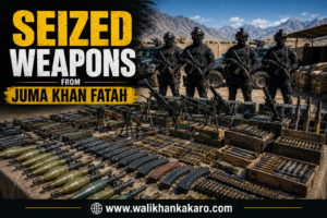 GDI Seized Weapons from Juma Khan Fatah