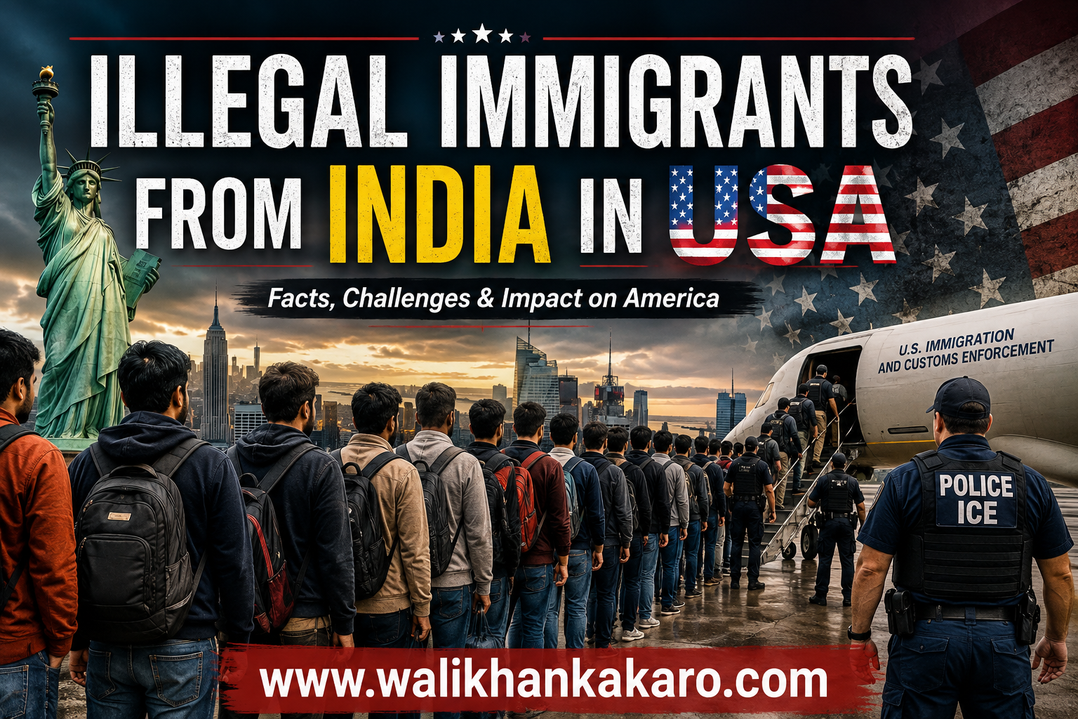 Illegal immigrants from India in USA