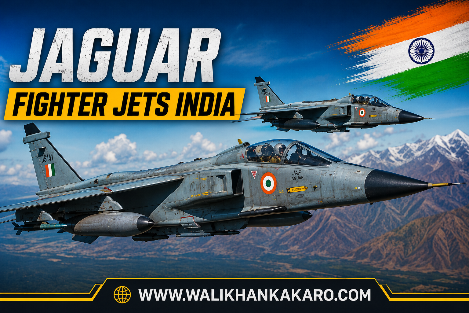 Jaguar Fighter Jets India