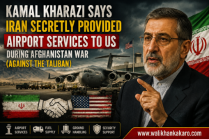 Kamal Kharazi says Iran secretly provided airport services to US during Afghanistan war