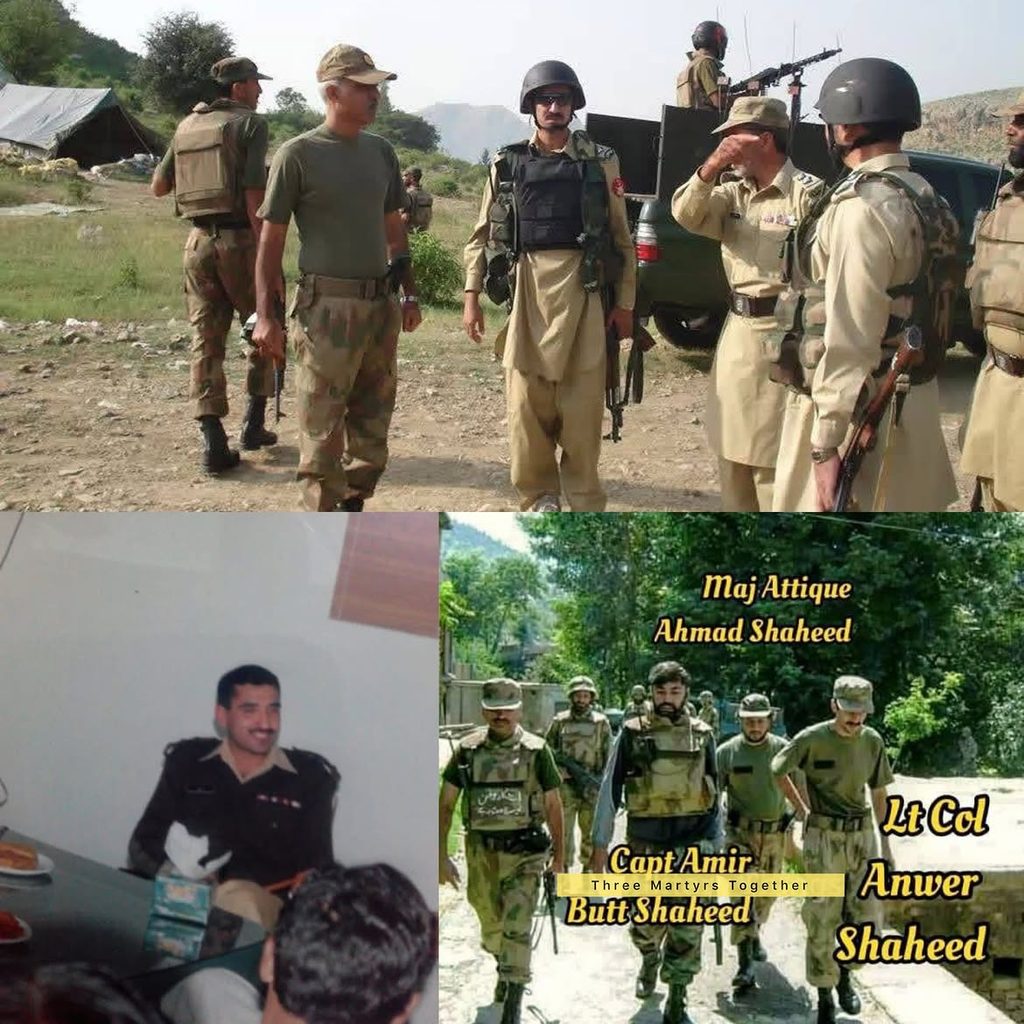 Lt Col Anwar Abbas Butt was killed by TTP in 2010 in Orakzai Agency 7