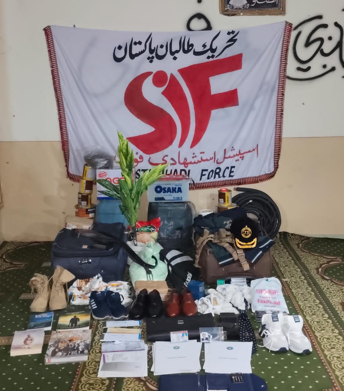 Lt Col Naeem Ahmad vehicle was seized by the TTP SIF in North Waziristan in 2026 1