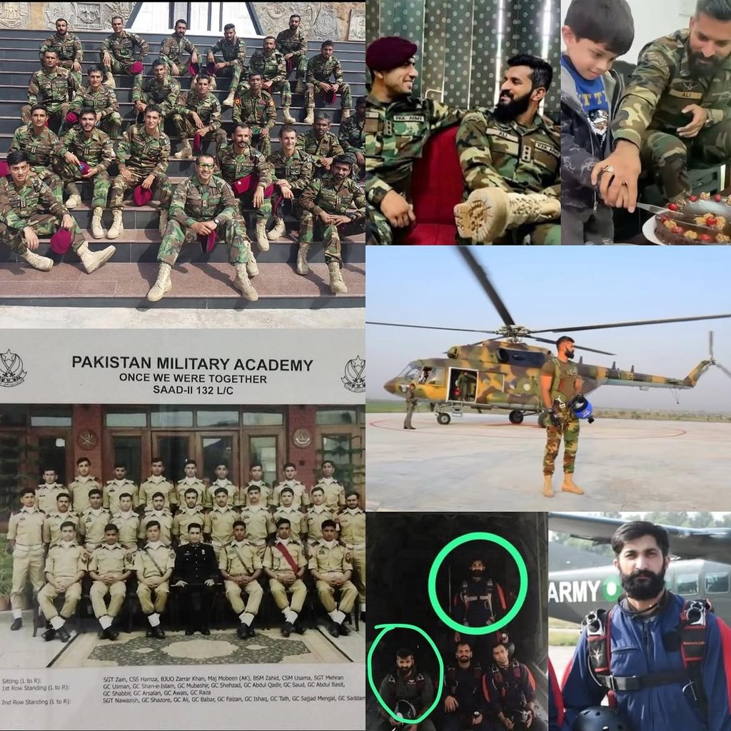 Major Ali Raza was killed by the TTP in Sambaza Zhob in 2023 6