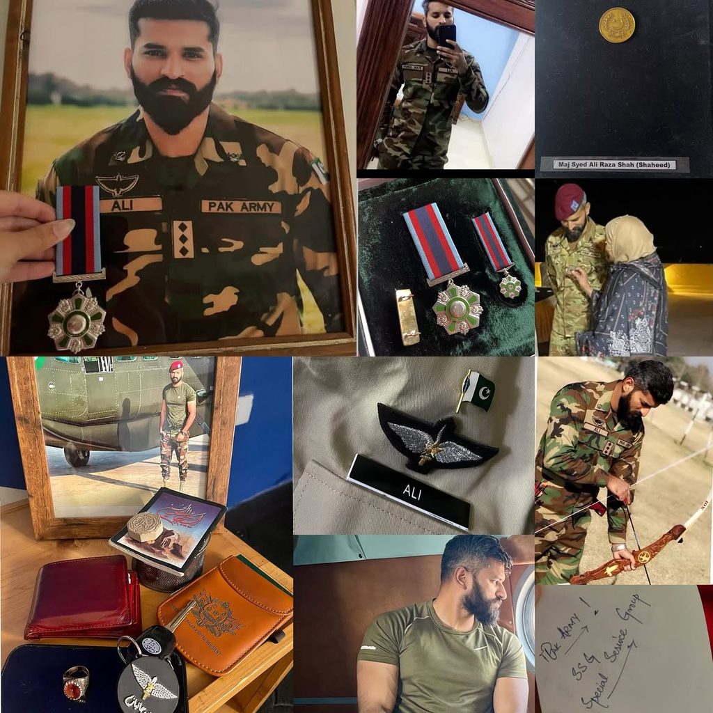 Major Ali Raza was killed by the TTP in Sambaza Zhob in 2023 8