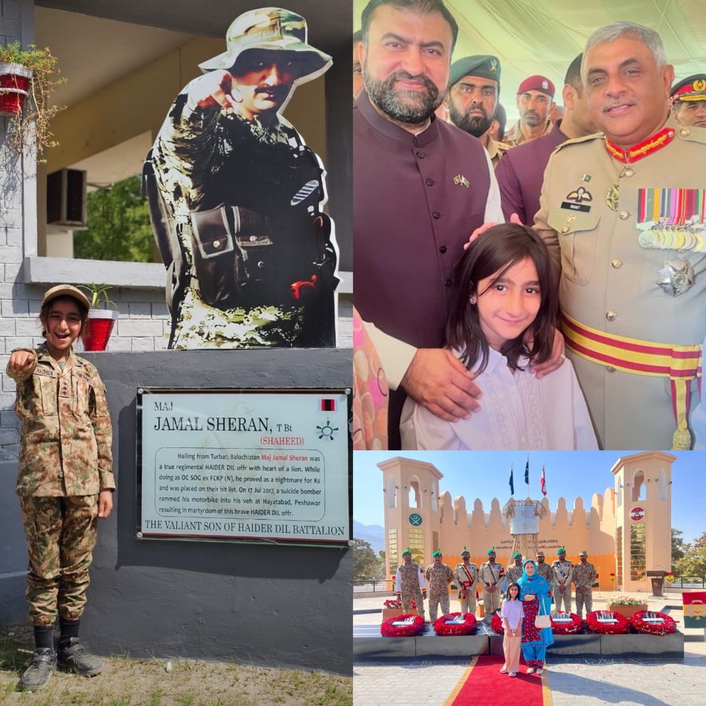 Major Jamal Sheran Baloch was killed in a TTP suicide attack in Peshawar in 2017 11
