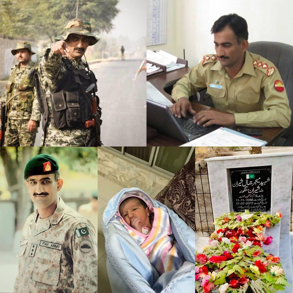 Major Jamal Sheran Baloch was killed in a TTP suicide attack in Peshawar in 2017 13