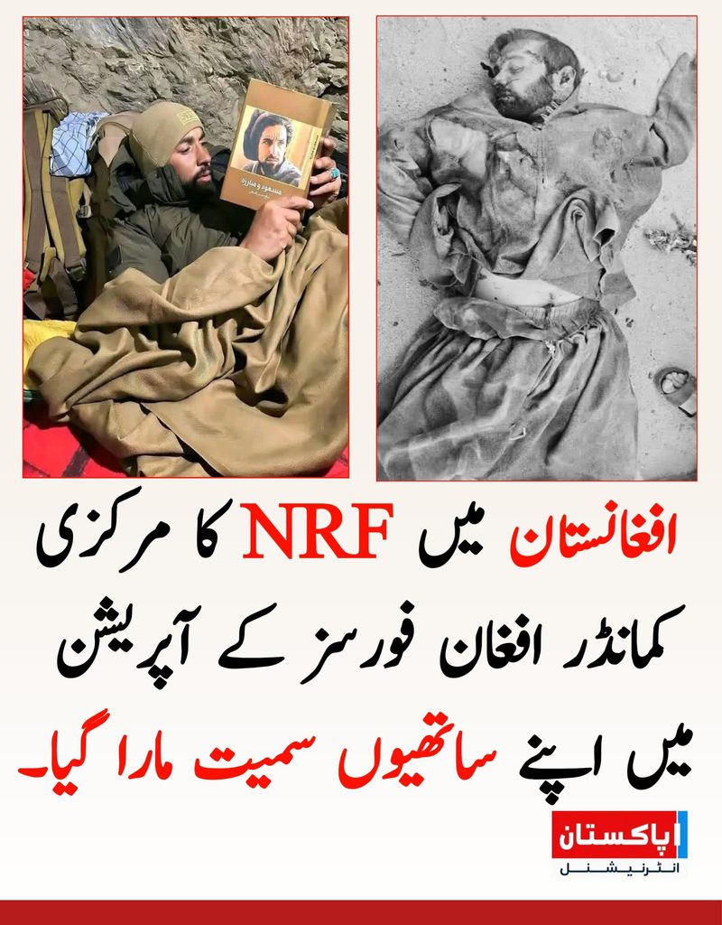 NRF commander Hasib Panjshiri was killed by Taliban 11