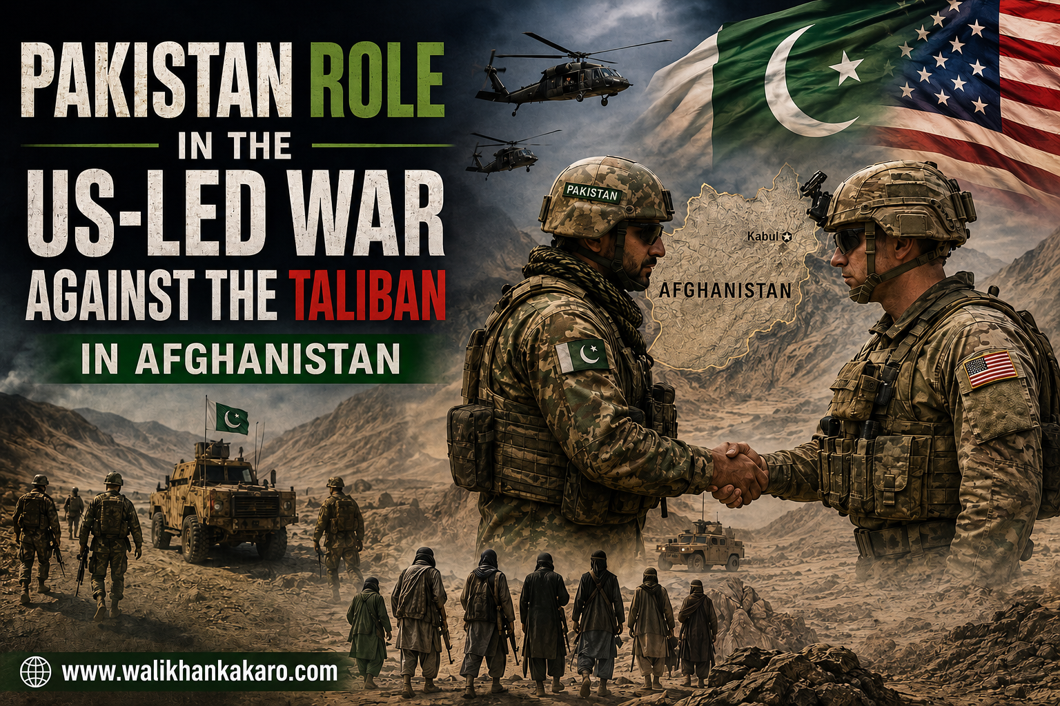 Pakistan Role in the US-Led War Against the Taliban in Afghanistan