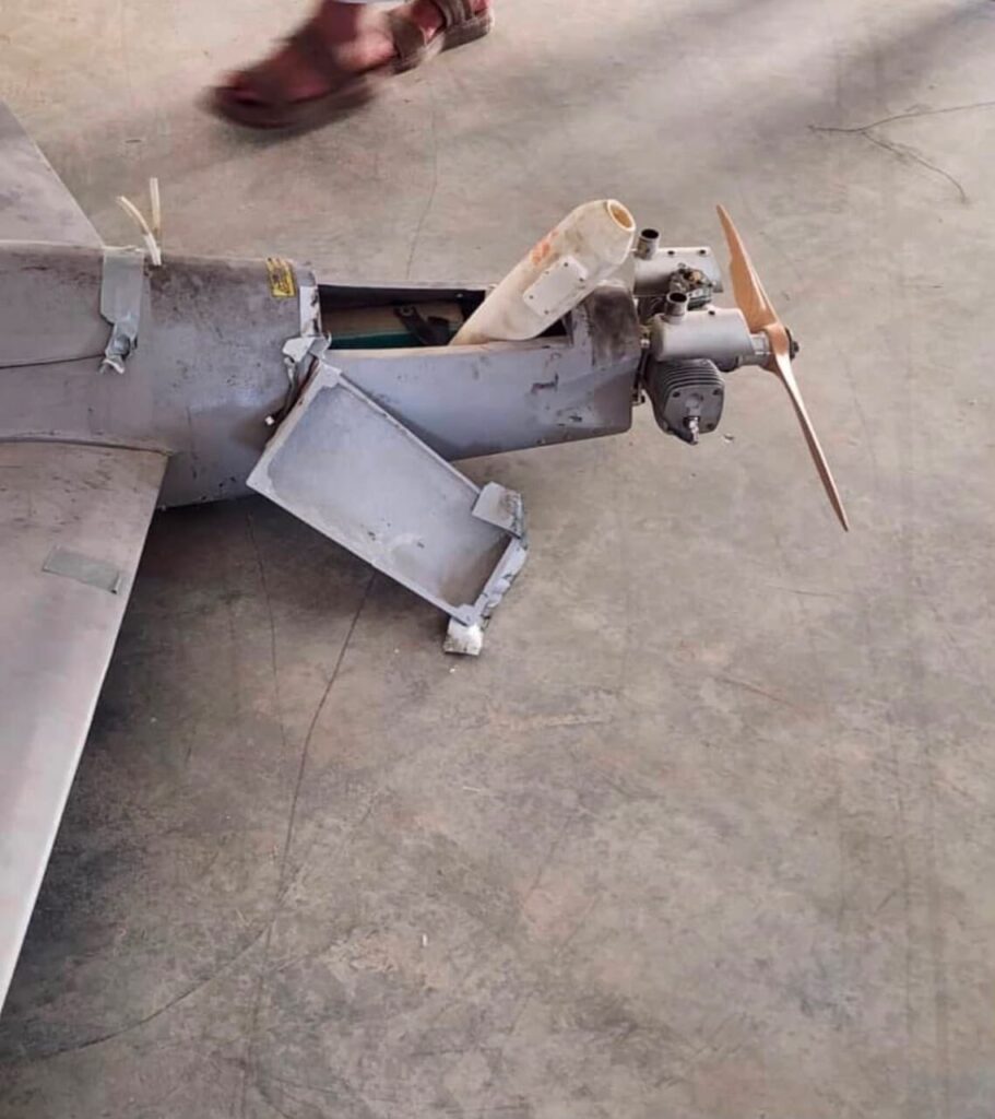 IEA Shot Down Pakistani Drone in Garmsir Helmand in 2026 8