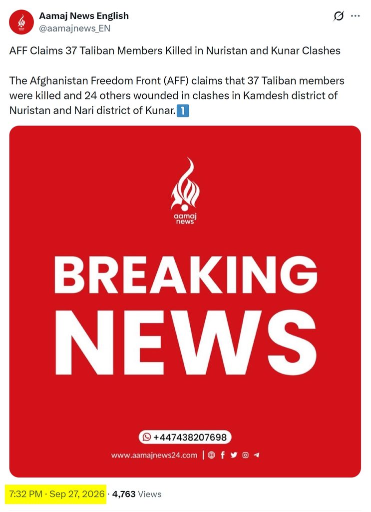 IEA killed AFF members in Kamdesh Nuristan in 2026 19