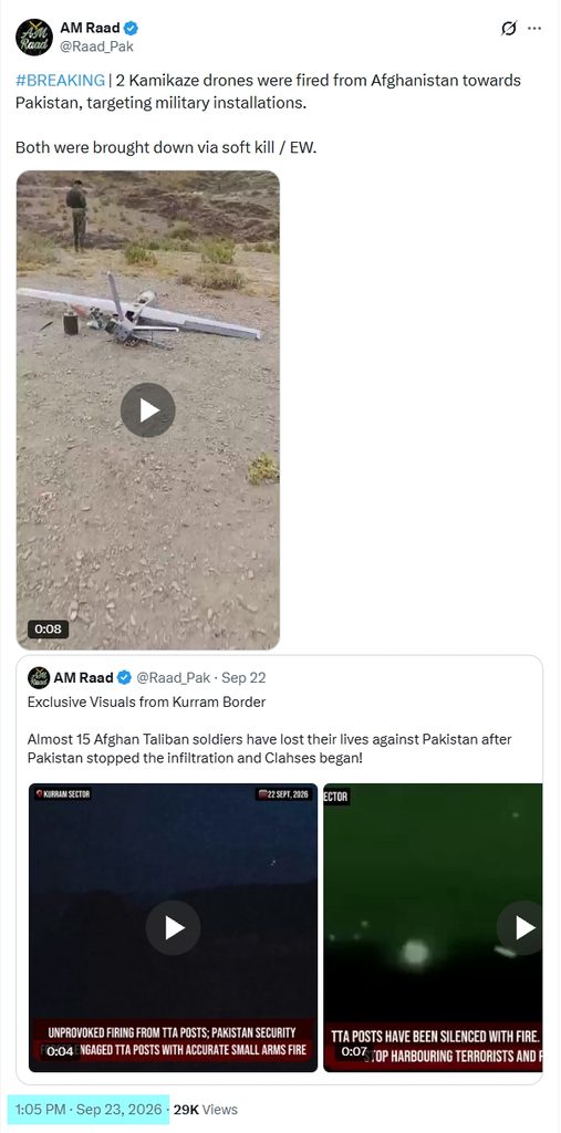 OSINT Analysis False Claim of an Afghan Drone Attack in Kohat in 2026 25