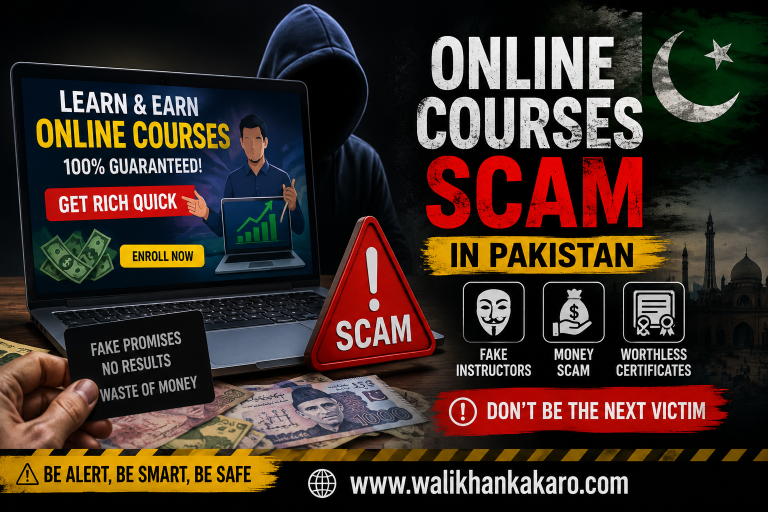 Online Courses Scam in Pakistan