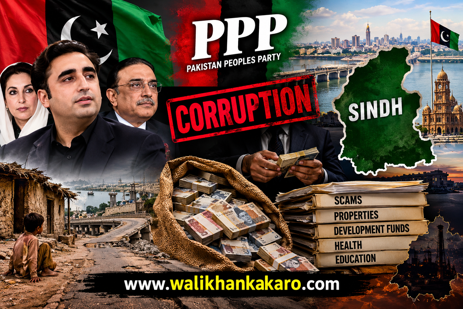 PPP corruption in Sindh
