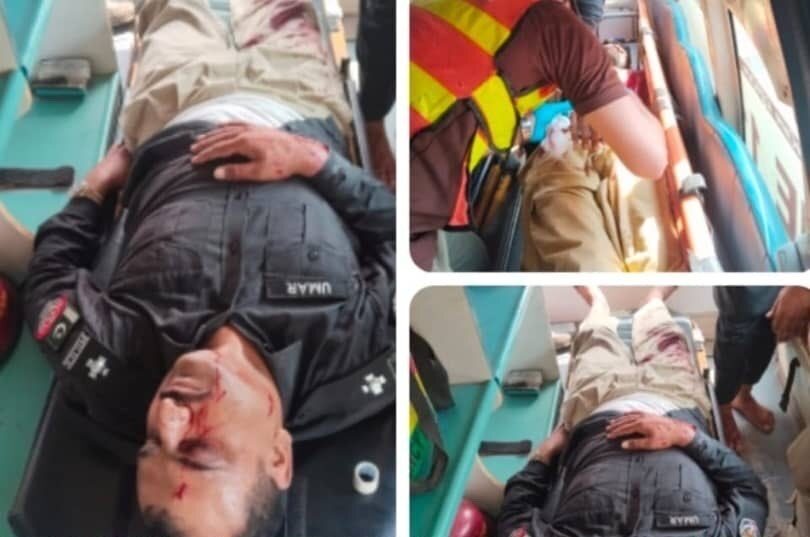 TTP bomb blast outside Sarai Khora Police Post on Kohat Road in Peshawar in 2026 1