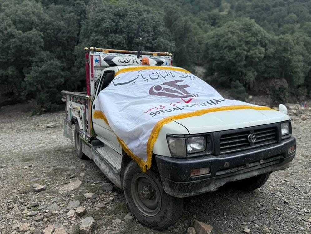 TTP seized a supply vehicle of the Pakistan Army in South Waziristan in 2026 1